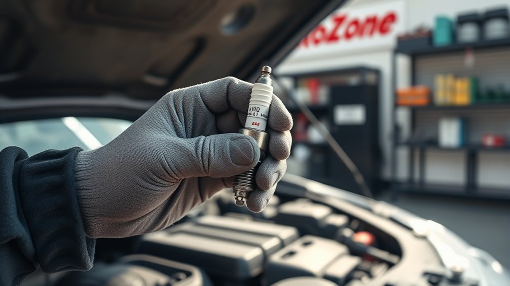 autozone spark plug replacement question