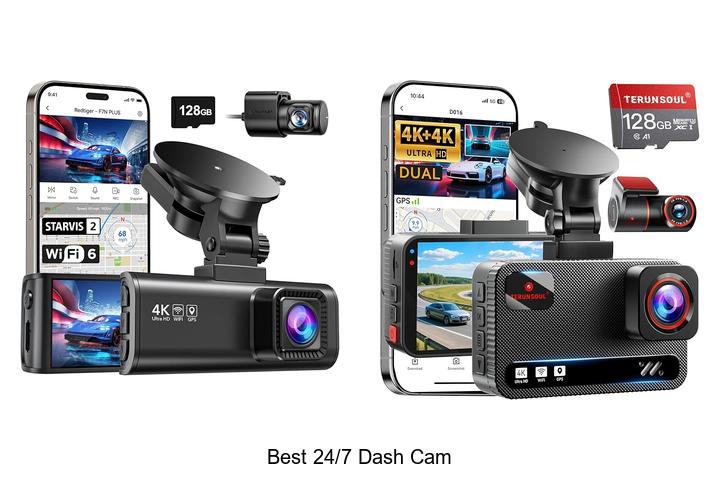Top 12 Best 24/7 Dash Cam That Drivers Swear By!