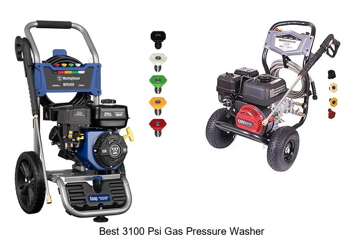 Top 12 Best 3100 PSI Gas Pressure Washer You Need Today
