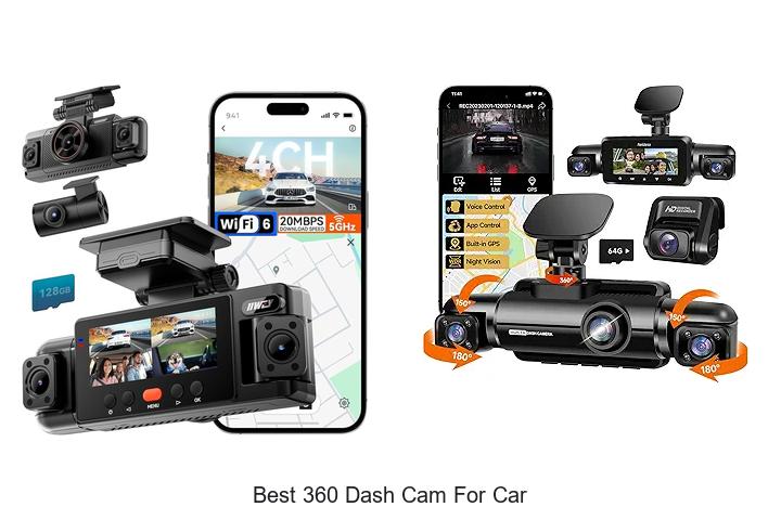 Top 12 Best 360 Dash Cam for Car You Can’t Miss Today