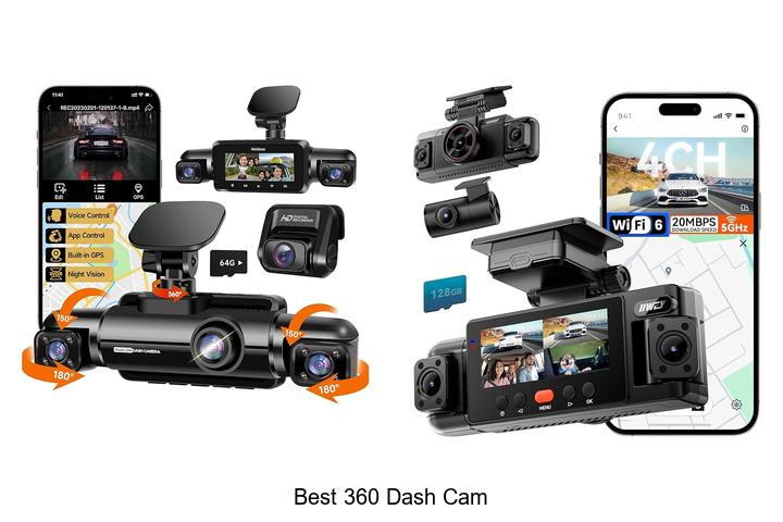 Top 12 Best 360 Dash Cam That Will Blow Your Mind!