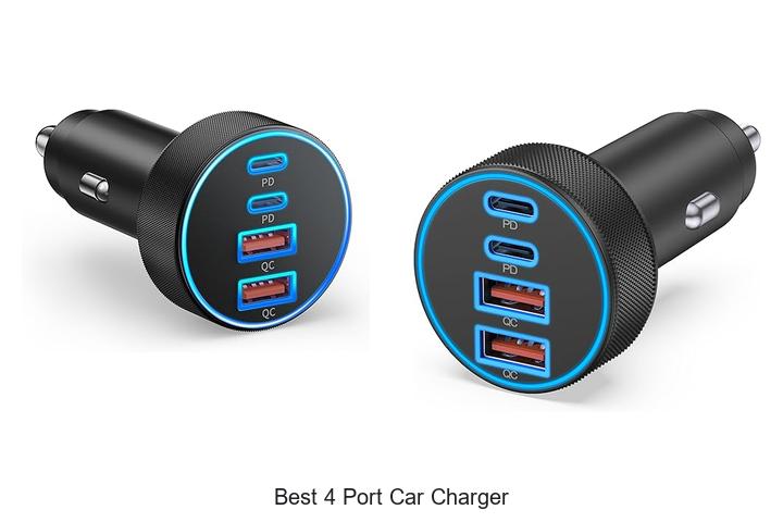 Top 12 Best 4 Port Car Charger You Can’t Miss Today