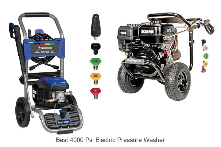 Top 12 Best 4000 PSI Electric Pressure Washer Deals Revealed!