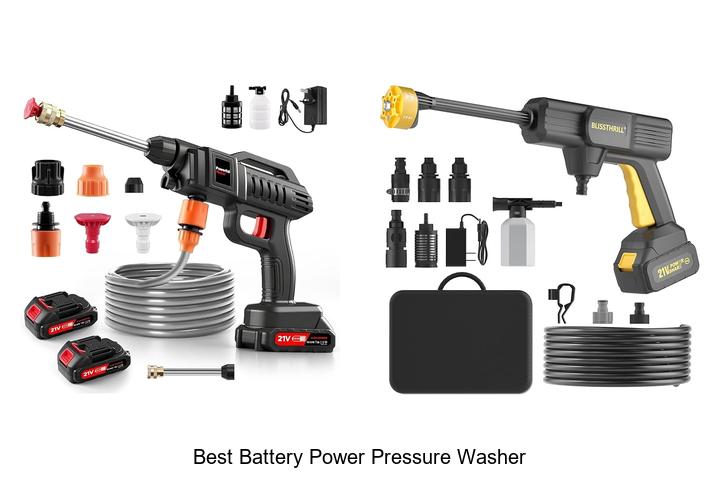 Top 12 Best Battery Power Pressure Washer For Ultimate Cleaning