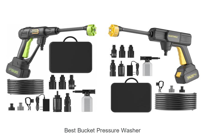 Top 12 Best Bucket Pressure Washer That Will Blow You Away