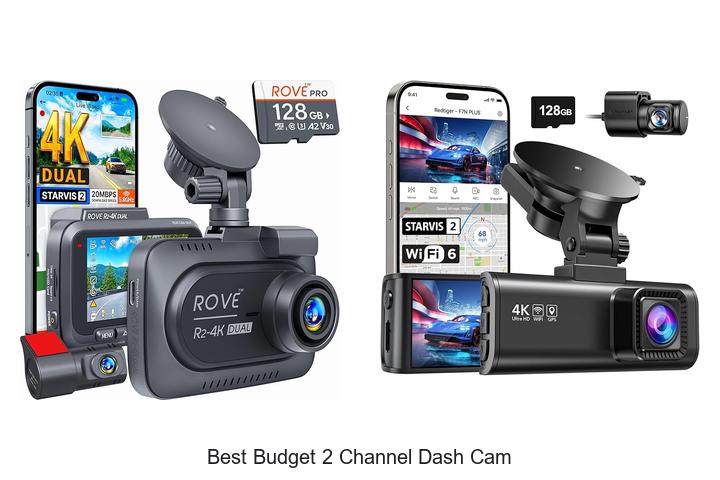 Top 12 Best Budget 2 Channel Dash Cam Deals You Can’t Miss!