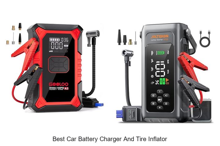 Top 12 Best Car Battery Charger And Tire Inflator Revealed!