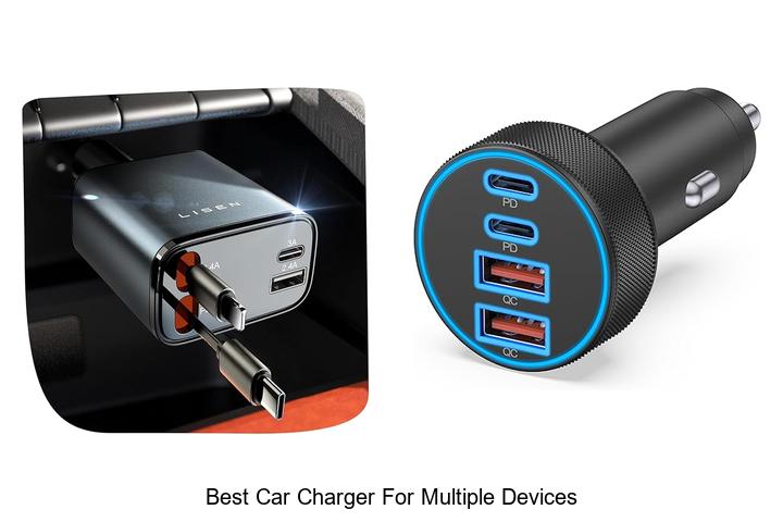 Top 12 Best Car Charger for Multiple Devices You Need Now