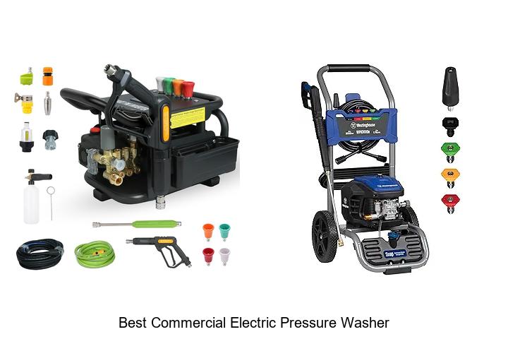 Top 12 Best Commercial Electric Pressure Washer Reviews!