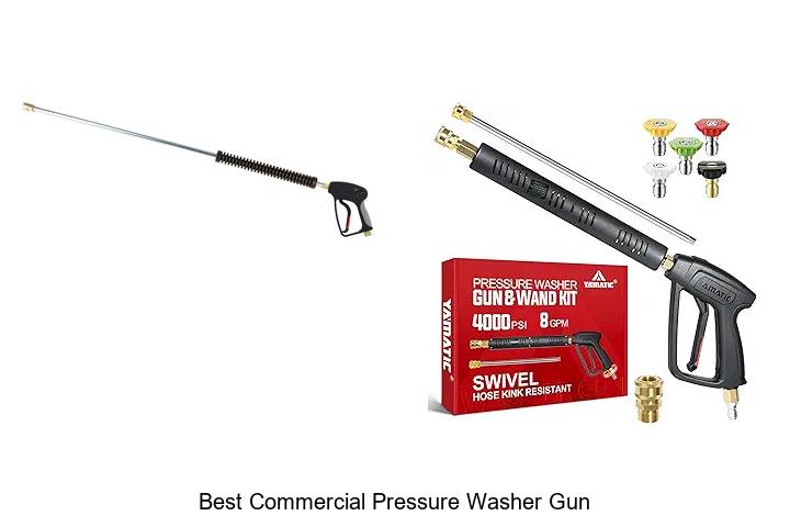 Top 12 Best Commercial Pressure Washer Gun That Shocks!