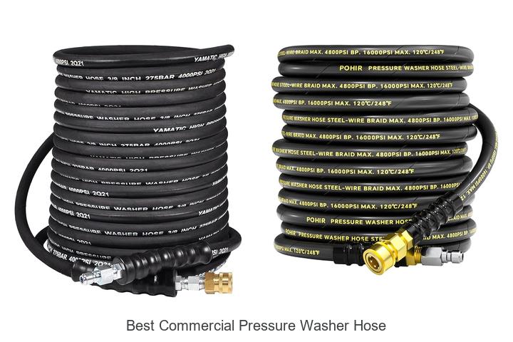 Top 12 Best Commercial Pressure Washer Hose You Need Now!