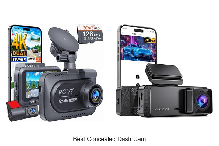 Top 12 Best Concealed Dash Cam You Need to Buy Now