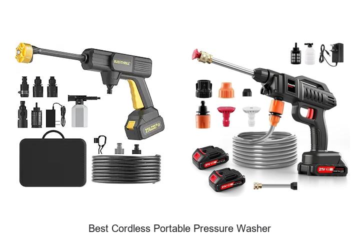 Top 12 Best Cordless Portable Pressure Washer You Need Now