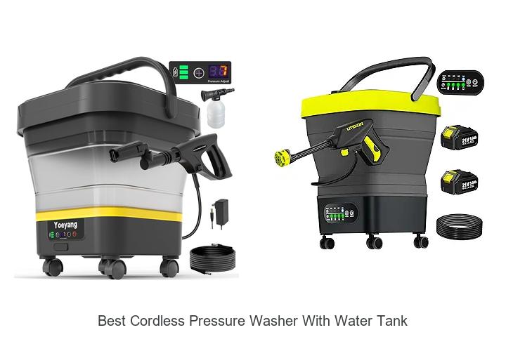 Top 12 Best Cordless Pressure Washer With Water Tank Reviewed