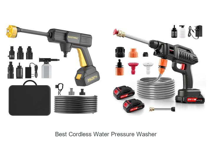 Top 12 Best Cordless Water Pressure Washer You Need Now