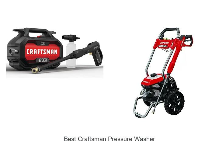 Top 12 Best Craftsman Pressure Washer Deals You Can’t Miss