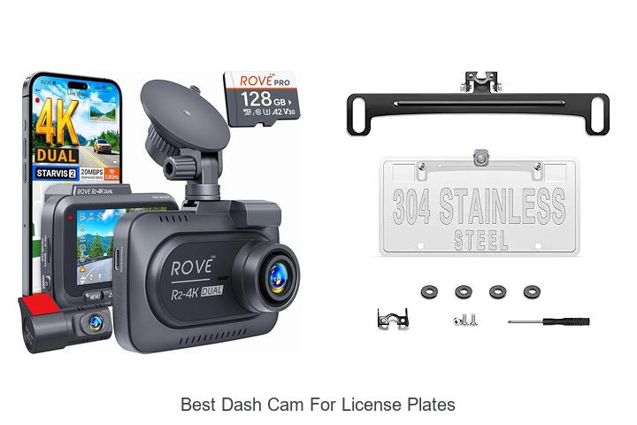 Top 12 Best Dash Cam For License Plates You Can’t Miss!