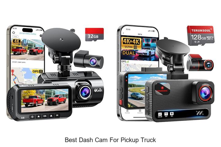 Top 12 Best Dash Cam for Pickup Truck You Can’t Miss!