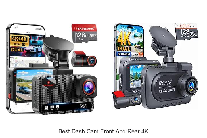 Top 12 Best Dash Cam Front and Rear 4K You Can’t Miss!