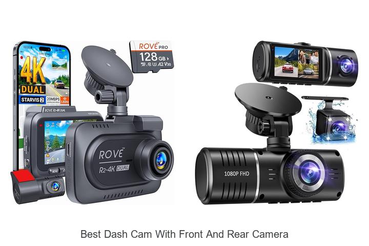 Top 12 Best Dash Cam With Front and Rear Camera Revealed!