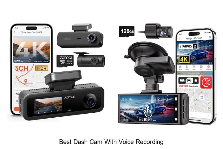 Top 12 Best Dash Cam With Voice Recording You Need Now