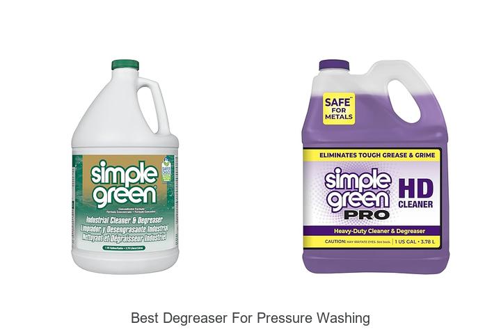Top 12 Best Degreaser For Pressure Washing That Works Fast