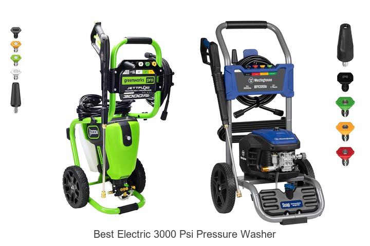 Top 12 Best Electric 3000 PSI Pressure Washer Revealed!