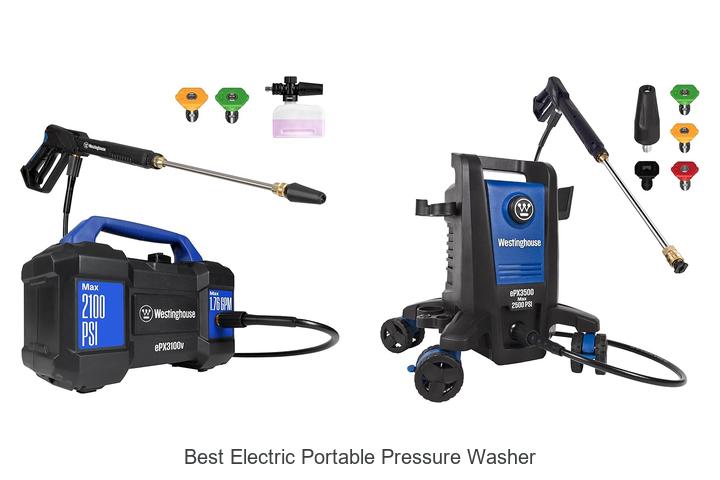Top 12 Best Electric Portable Pressure Washer You Need Now