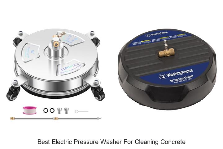 Top 12 Best Electric Pressure Washer for Cleaning Concrete Revealed
