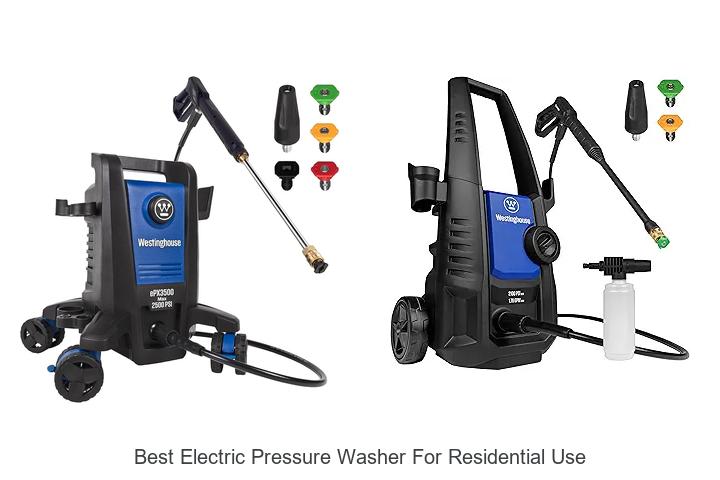 Top 12 Best Electric Pressure Washer For Residential Use Now