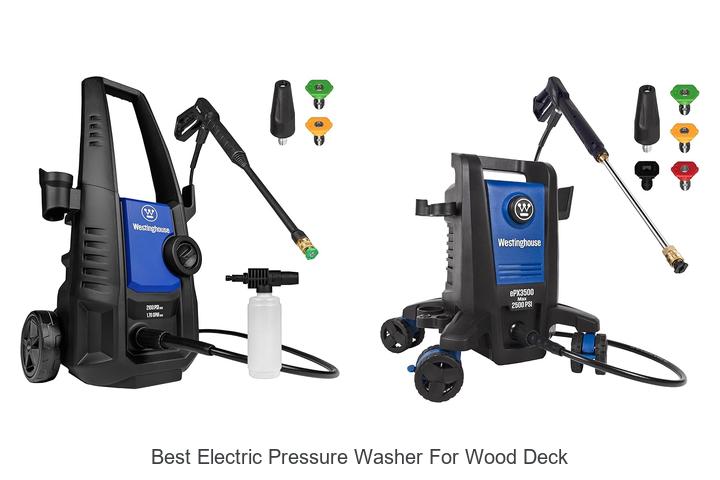 Top 12 Best Electric Pressure Washer for Wood Deck Revealed!