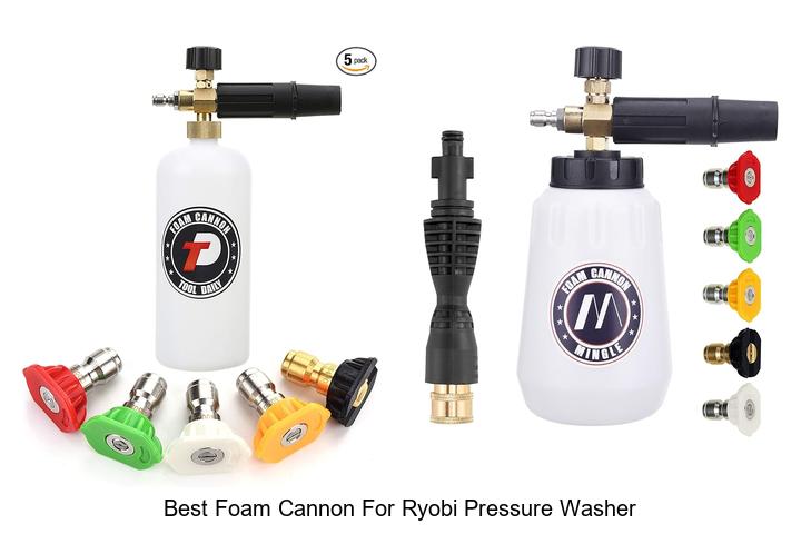 Top 12 Best Foam Cannon For Ryobi Pressure Washer Revealed!