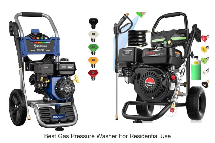 Top 12 Best Gas Pressure Washer for Residential Use Reviewed