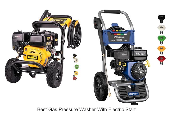 Top 12 Best Gas Pressure Washer With Electric Start Reviewed