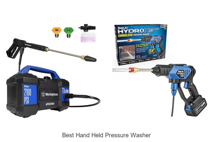 Top 12 Best Hand Held Pressure Washer That Blow Minds!