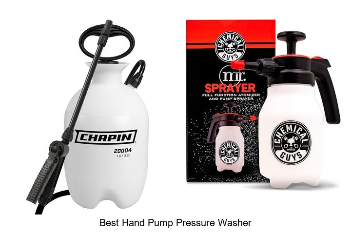 Top 12 Best Hand Pump Pressure Washer Worth Every Penny!