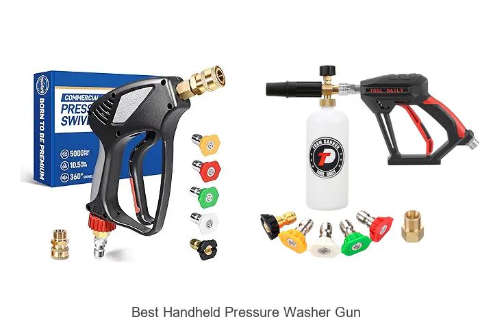 Top 12 Best Handheld Pressure Washer Gun You Need Now!
