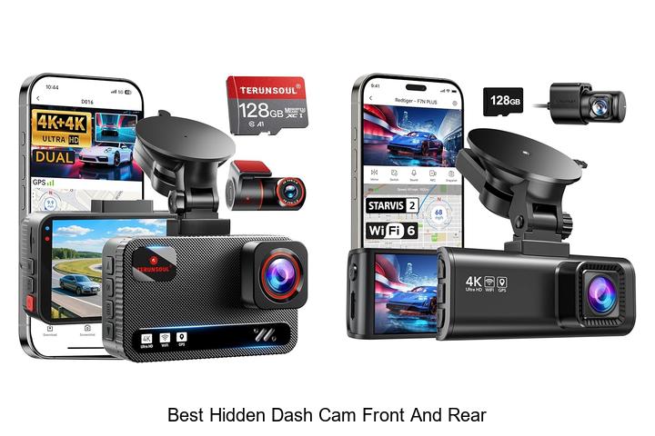 Top 12 Best Hidden Dash Cam Front and Rear Uncovered!