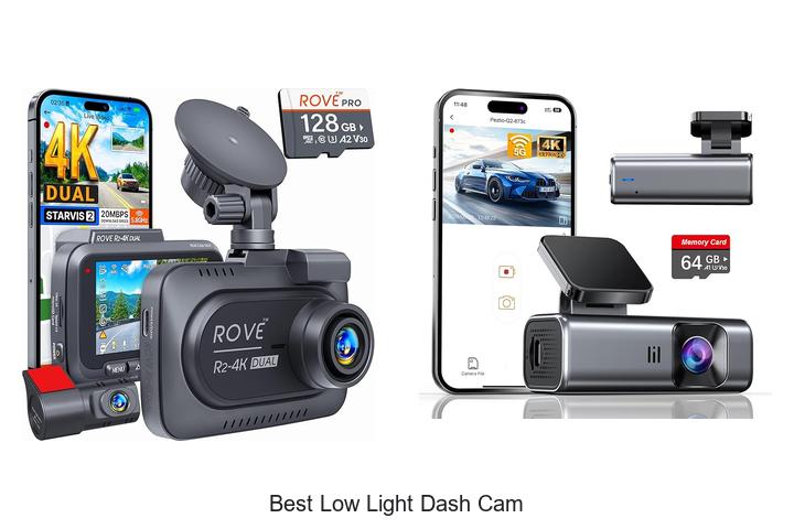 Top 12 Best Low Light Dash Cam That Captures Every Detail!