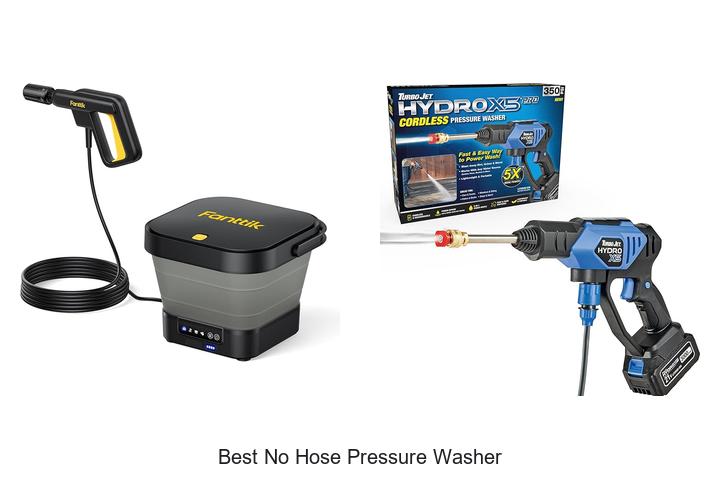 Top 12 Best No Hose Pressure Washer That Will Blow Minds