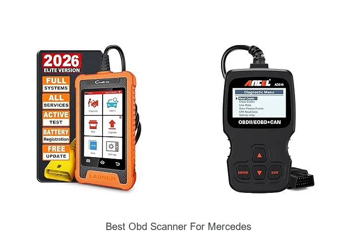 Top 12 Best OBD Scanner for Mercedes You Can’t Miss!