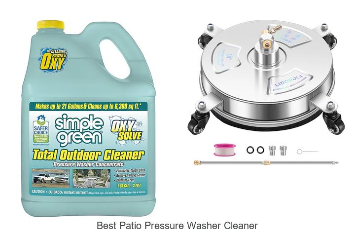 Top 12 Best Patio Pressure Washer Cleaner You Must Try!