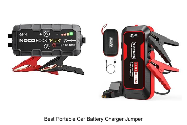 Top 12 Best Portable Car Battery Charger Jumper Deals!