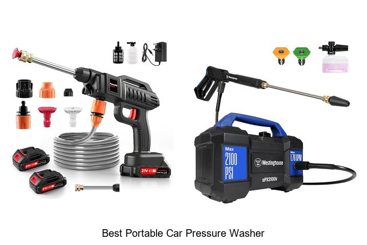 Top 12 Best Portable Car Pressure Washer You Need Now