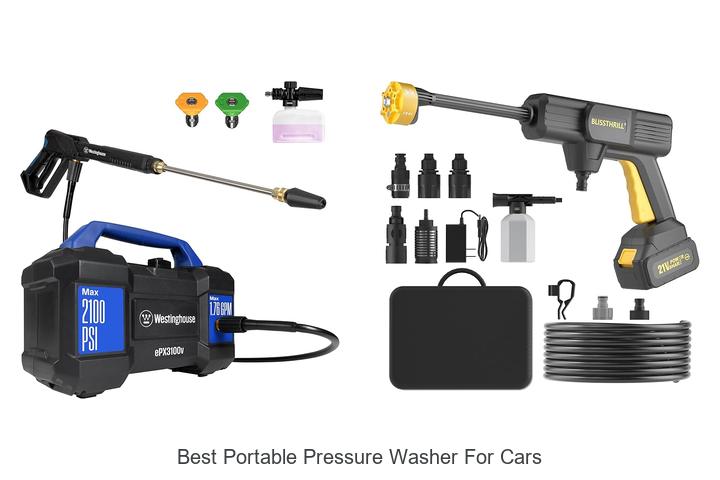 Top 12 Best Portable Pressure Washer For Cars You Need Now