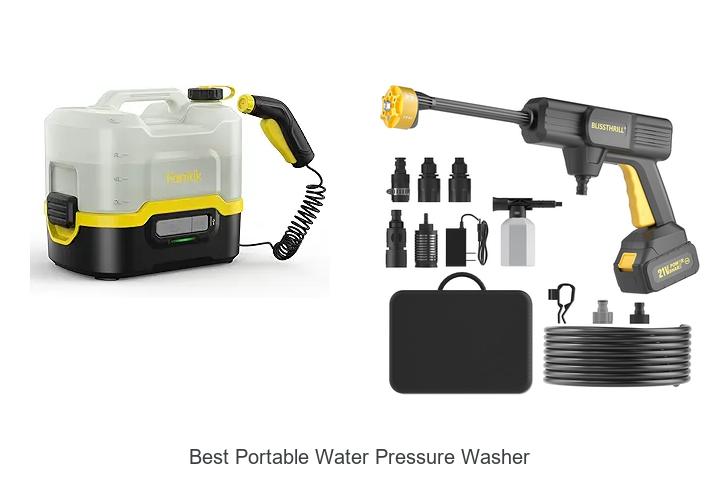 Top 12 Best Portable Water Pressure Washer You Need Now!