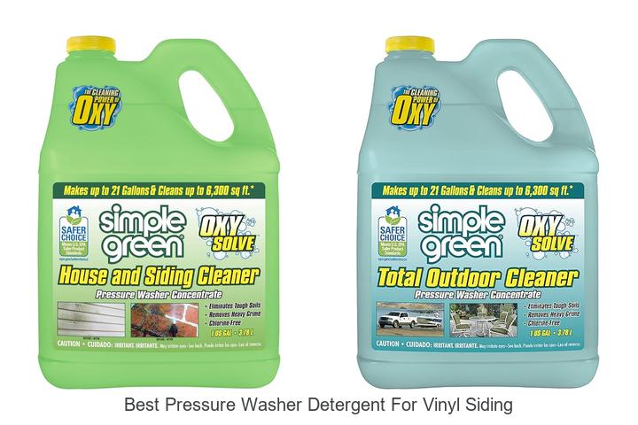 Top 12 Best Pressure Washer Detergent For Vinyl Siding Revealed!