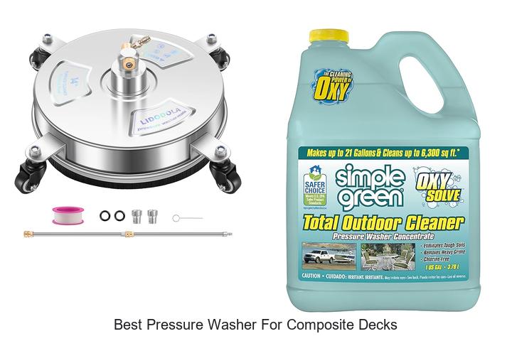 Top 12 Best Pressure Washer for Composite Decks Revealed!