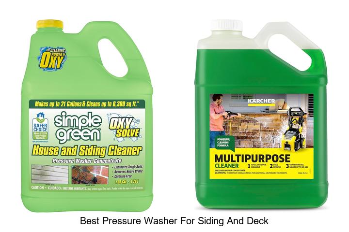 Top 12 Best Pressure Washer for Siding and Deck Revealed!