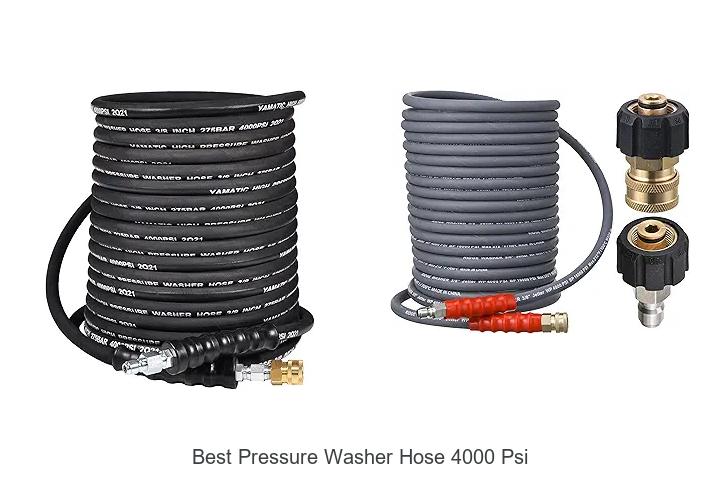 Top 12 Best Pressure Washer Hose 4000 PSI You Need Now